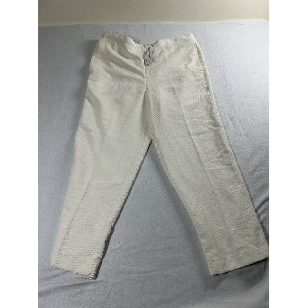 Alfred Dunner Women's Pants Size 16 Comfort Fit Elastic Waist NEW $49 187